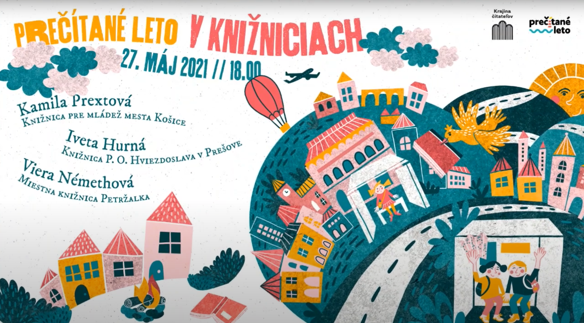 Webinár: Prečítané leto 2021 v slovenských knižniciach